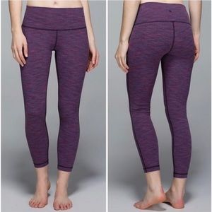 Lululemon Wunder Under Crop II (Roll Down)
